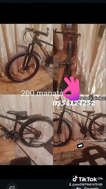 velosiped kameri: BMx GTM dağ velosipedi - Çərçivə: yüngül alaşımlı, idman üslubunda - — 2