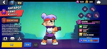 general mobile telefonlari: 🔥 TƏCİLİ SATILIR! 463 Kristal + 33K Kubok (Brawl Stars Hesabı) 6 il — 6