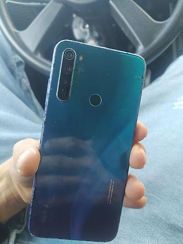 musahide kamera: Redmi Note 8, 64 GB, rəng - Mavi, Barmaq izi — 4