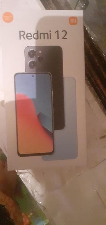 adapt: Redmi 12, 128 GB, rəng - Qara, İki sim kartlı — 2
