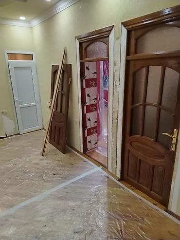 qapllar taxda: Taxta otaq qapıları – şüşəli klassik model Məhsul təsviri: - — 3