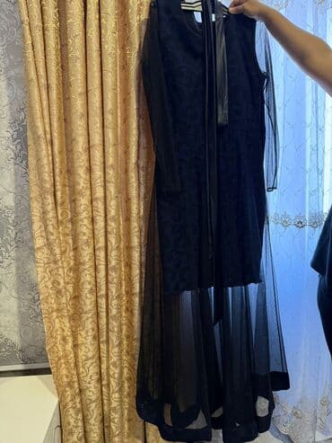 Ev geyimləri, pijamalar: Ziyafət donu, Maksi, L — 2