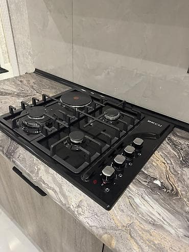 induksion plitə: Qarışıq sobası Quraşdırılan, 4 gözlü, Yeni — 1