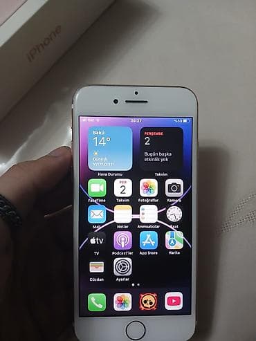 i̇phone 7 ekran: IPhone 7, 32 GB, Rose Gold, Barmaq izi — 5