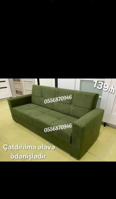 gecə lampasi: Di̇van-kravat, Yeni, Açılan, Bazasız, Vеlur parça, Ödənişli çatdırılma — 4