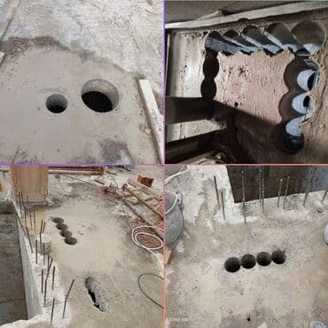 qabyuyan təmiri: #Betonkesme #betondeşmə Beton kubik kərpic - dən kəsim deşim — 1