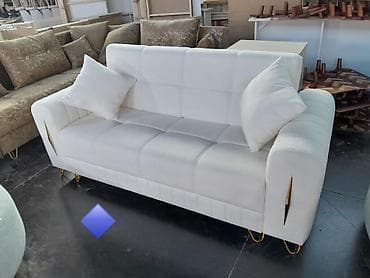 Диван, Нераскладной, Без подьемного механизма, Ткань — 1