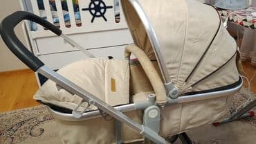 uşaq arabas: Çıxarılmayan beşikli araba, Yaş: <1 ay — 7