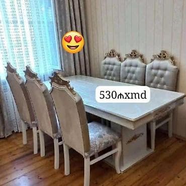 stol stul metbex ucun: Masa və oturacaqlar — 1