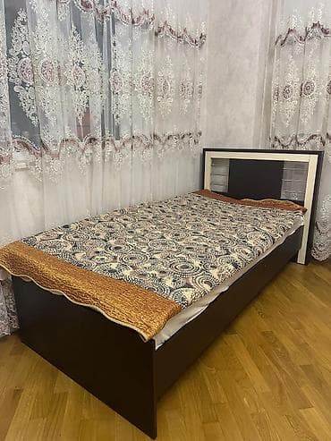 Мебель: Новый, Односпальная кровать, Без подьемного механизма, С матрасом, Без выдвижных ящиков — 1