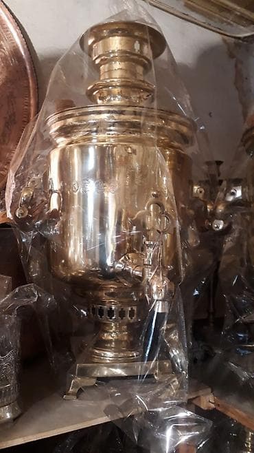 simovar: Rusiya samovarı satıram. 7 litr tutumludur. Yaxşı vəziyyətdədir — 1