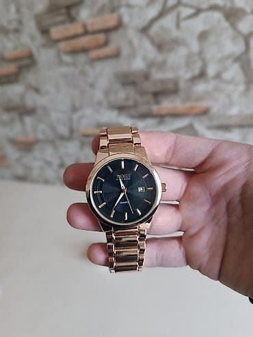 İşlənmiş, Qol saatı, rəng - Qızılı