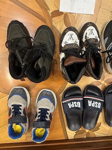 Donlar: Rəng - Qara Krossovkalar, Ölçü: 32, Uniseks — 5