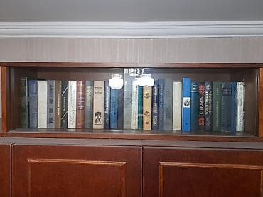 Rus dilində klassiklərdən ibarət böyük kitab toplusu.Две чешские полки — 1