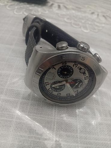 Qol saatı, Swatch, rəng - Gümüşü