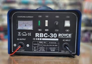 12 voltu 220 volta çevirme: 🇦🇿🎗Royce RBC-30🎗🇹🇷 12/24 V -30 Amper Batareya və Akkumlaytorlar üçün — 2