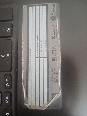 Acer: Acer noutbuk – 15.6" HD LED ekranlı, veb‑kamera ilə. Əsas — 3