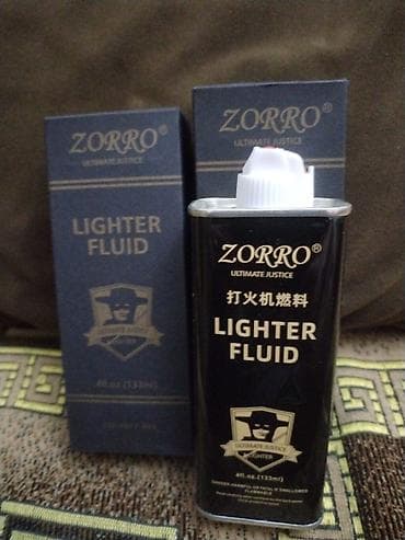 ZORRO Lighter Fluid – benzinli çaxmaqlar üçün yanacaq mayesi - Brend — 1