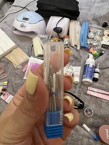 Peşəkar manikür/pedikür üçün tam dəst Dəst tərkibi: - UV/LED lampa — 8