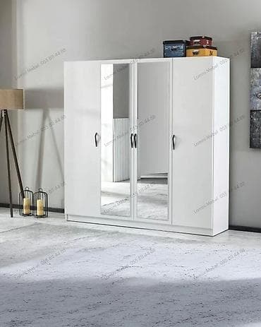 skaf: 4 Qapılı Dolab Standart ölçülü otaqlar üçün optimal həll — 1