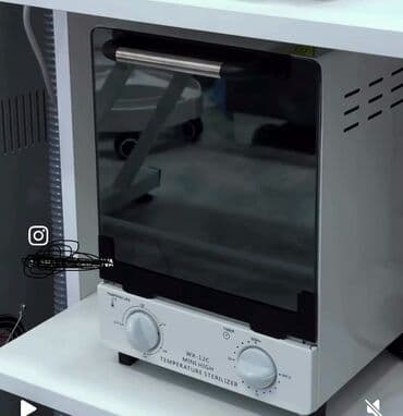 manikür aparat: WX-12C Mini High Temperature Sterilizer. Manikir alətlərini — 1