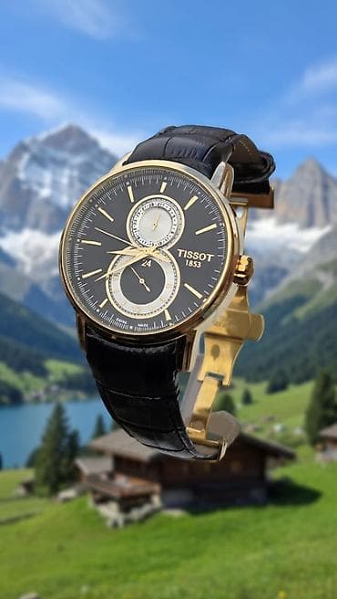 Qol saatı, Tissot, rəng - Qara