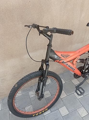 idman velosipedleri: RAMBO dağ velosipedi - Gövdə: RAMBO markalı, amortizatorlu tam asqılı — 2
