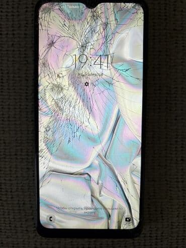 samsung s25 qiyməti: Samsung Galaxy A12, rəng - Qara, Qırıq — 1