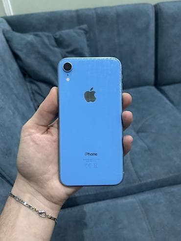 i̇phone 17 pro max: IPhone Xr, 128 GB, Göy, Face ID — 9