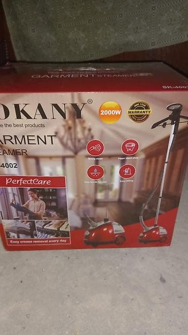 Ütülər və buxarlayıcılar: Sokany SK-4002 geyim buxarlayıcı - Güc: 2000W – güclü və sabit buxar — 1