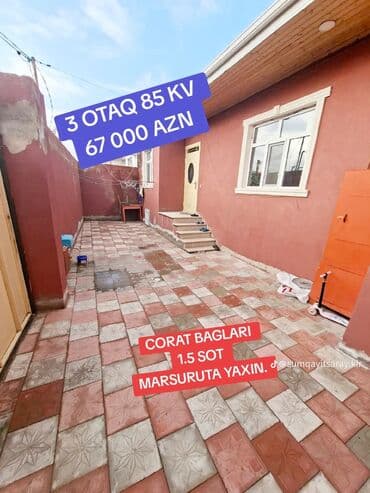 simsek su cenleri: 3 otaqlı, 70 kv. m, Kredit yoxdur, Yeni təmirli — 1