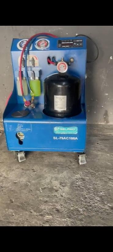 Avadanlığın icarəsi: Avtomobil kondisioneri üçün qaz doldurma və servis aparatı – Selpro — 2