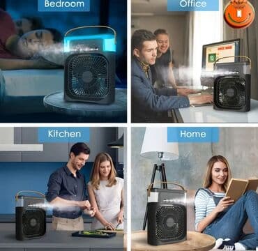 установка кондиционера в баку: Ev ofis bağ evləri üçün serinkeş 3 sürət rejimi, 7 LED i işıqlandırma — 3