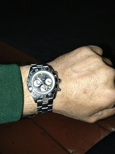 elektron saat satisi: Qol saatı, Breitling, rəng - Gümüşü — 2