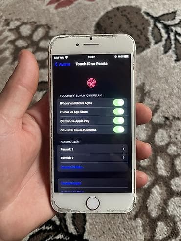 galaxy s10 e: IPhone 7, 256 GB, Qızılı, Barmaq izi, Simsiz şarj — 6