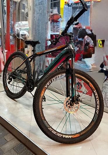 Velocruz dağ velosipedi - Geniş profilli, dişli off-road şinlər