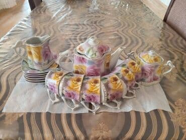 atena kərə yağı qiyməti: Çay dəsti, 6 nəfərlik, Çexiya — 1