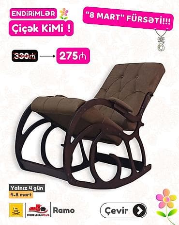 Yeni, Kreslo-kaçalka, Parça, Kredit var, Rayonlara çatdırılma — 6