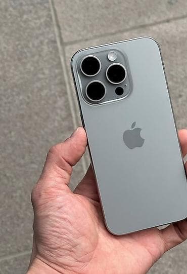 ps5 pro ikinci el: IPhone 15 Pro Max, 256 GB, Zəmanət, Simsiz şarj, Face ID — 1