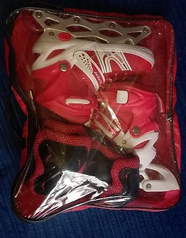 Velosiped ehtiyyat hissələri: Uvan razin. Uşaq üçün inline rollerskates dəsti 36dan 38 ölçuye qeder — 2