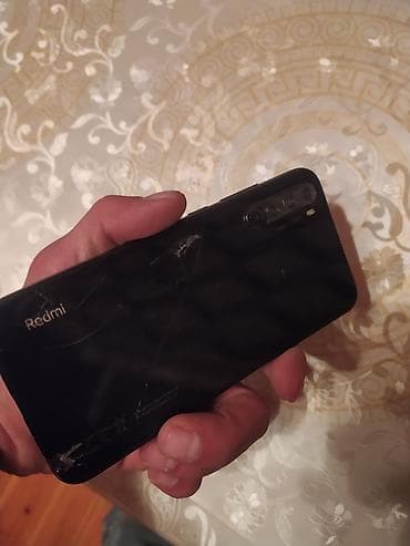 telfon kabrolari: Redmi Note 8, 128 GB, rəng - Qara, Qırıq — 1