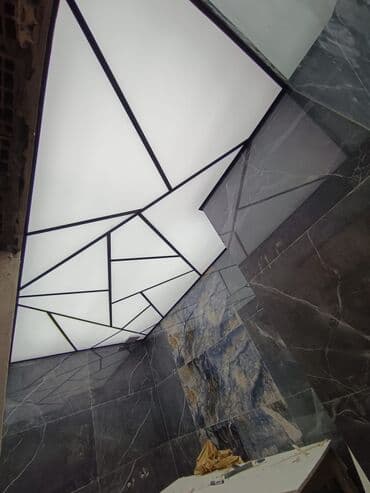 подвесной потолок в ванной: Asma tavan, Şüşə, Suyadavamlı, Pulsuz çatdırılma, Pulsuz quraşdırma, Zəmanətli — 1