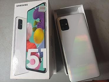 galaxy note 20: Samsung Galaxy A51, 128 GB, rəng - Ağ, Barmaq izi — 1