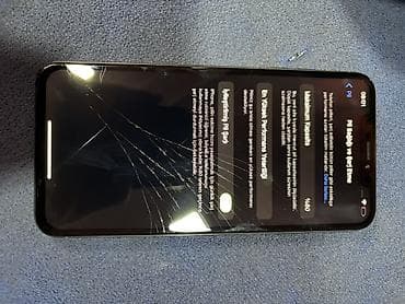 iphone xss: IPhone X, Ağ, Qırıq — 3