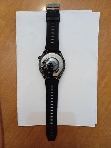 a32 ekranı: Ağıllı saat – dairəvi dizayn, silikon qayış və yan tərəfdə funksional — 3