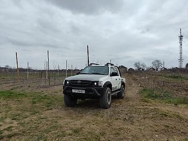 volkswagen touareg ii: Toyota Hilux pikap - Kuzov: ağ rəng, 4 qapı, iki kabin (Double Cab) — 10