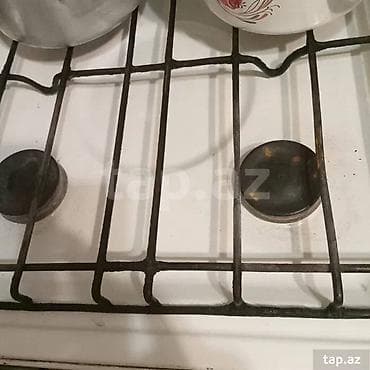 qaz pilitə: Qaz sobası Ayrıca dayanan, 4 gözlü, İşlənmiş — 2