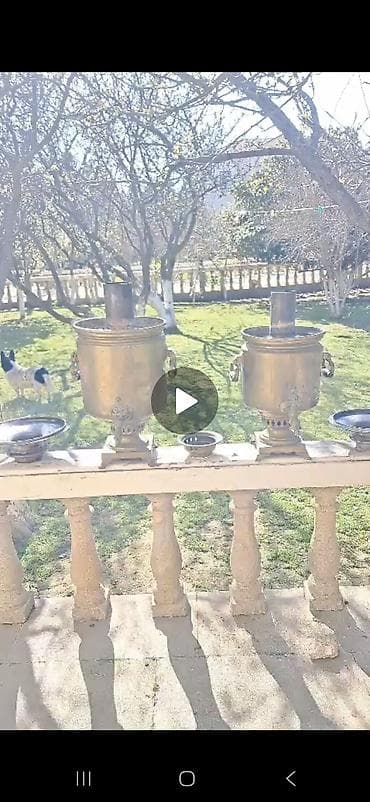 самовар баку: Старинный самовар, 1890 год, Медь — 5