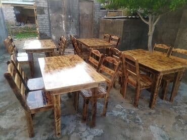Bağ evləri və restoran (kafelər ) üçün masa ve stullar. İstənilən lalafo.az -da Bağ evləri və restoran (kafelər ) üçün masa ve stullar. İstənilən
