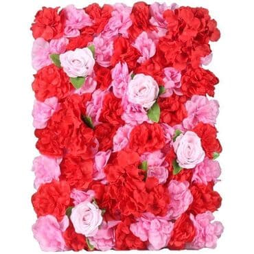 lalələr lalə gülü şəkilləri: Dekorativ süni gül paneli – kvadrat modul - Dizayn: sıx çiçək — 18